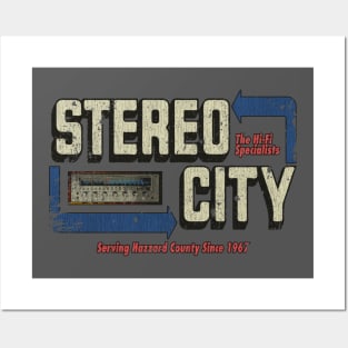 Stereo City Hi-fi Vintage Posters and Art